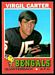 1971 Topps Virgil Carter football card