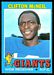 1971 Topps Clifton McNeil football card