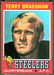 1971 Topps Terry Bradshaw football card