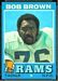1971 Topps Bob Brown football card