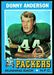 1971 Topps Donny Anderson football card