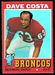 1971 Topps Dave Costa football card
