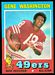 1971 Topps Gene Washington football card