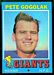 1971 Topps Pete Gogolak