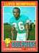 1971 Topps Lloyd Mumphord football card