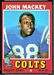 1971 Topps football card #175: John Mackey