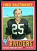 1971 Topps Fred Biletnikoff football card