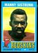 1971 Topps Manny Sistrunk football card