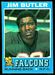1971 Topps Jim Butler football card