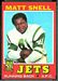1971 Topps Matt Snell football card