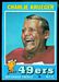 1971 Topps Charlie Krueger football card
