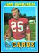 1971 Topps Jim Bakken football card