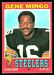 1971 Topps Gene Mingo football card