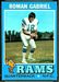 1971 Topps Roman Gabriel football card
