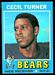 1971 Topps Cecil Turner football card