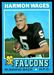 1971 Topps football card #246: Harmon Wages