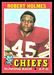 1971 Topps Robert Holmes football card