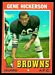 1971 Topps football card #36: Gene Hickerson