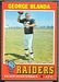 1971 Topps George Blanda football card