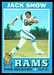 1971 Topps football card #44: Jack Snow