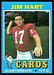 1971 Topps football card #47: Jim Hart