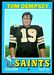 1971 Topps Tom Dempsey football card