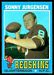 1971 Topps Sonny Jurgensen