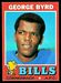1971 Topps football card #58: George Byrd