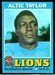 1971 Topps football card #62: Altie Taylor