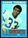 1971 Topps Duane Thomas football card