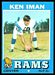 1971 Topps football card #68: Ken Iman