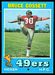 1971 Topps Bruce Gossett football card