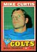 1971 Topps Mike Curtis football card