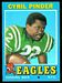 1971 Topps Cyril Pinder football card