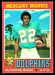 1971 Topps Mercury Morris football card