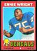 1971 Topps Ernie Wright football card