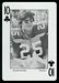 1972 Auburn Playing Cards Roger Mitchell football card