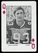 1972 Auburn Playing Cards Danny Sanspree football card