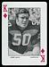 1972 Auburn Playing Cards Bobby Davis football card