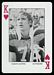 1972 Auburn Playing Cards Hamlin Caldwell football card