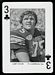 1972 Auburn Playing Cards Larry Taylor football card