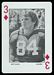 1972 Auburn Playing Cards Rett Davis football card