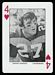 1972 Auburn Playing Cards Johnny Simmons football card