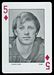 1972 Auburn Playing Cards Dave Lyon football card