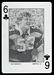 1972 Auburn Playing Cards Ken Bernich football card