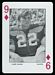 1972 Auburn Playing Cards Harry Unger football card