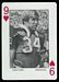 1972 Auburn Playing Cards Kenny Burks football card