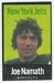 1972 NFLPA Iron Ons Joe Namath football card