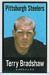 1972 NFLPA Iron Ons Terry Bradshaw football card