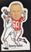 1972 NFLPA Vinyl Stickers football card #14: Tommy Nobis